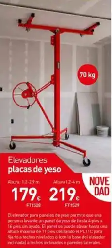 Mi Bricolaje Elevadores placas de yeso oferta