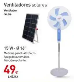 Mi Bricolaje Ventiladores solares oferta