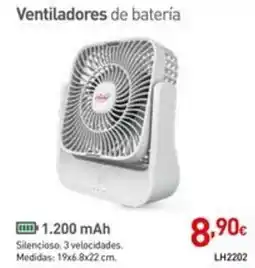 Mi Bricolaje Ventiladores de batería oferta