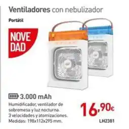 Mi Bricolaje Ventiladores con nebulizador oferta