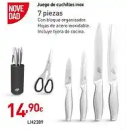 Mi Bricolaje Juego de cuchillos inox 7 piezas oferta