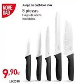 Mi Bricolaje Juego de cuchillos inox 5 piezas oferta