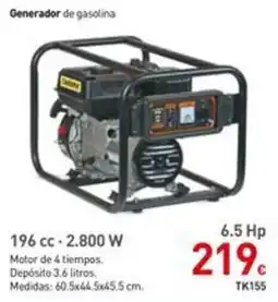 Mi Bricolaje Generador de gasolina oferta