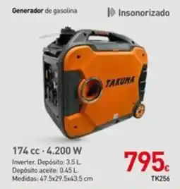Mi Bricolaje TAKUNA Generador de gasolina oferta