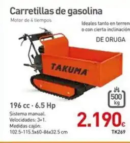 Mi Bricolaje TAKUMA Carretillas de gasolina oferta