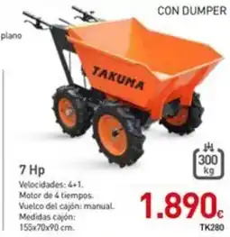 Mi Bricolaje TAKUMA Con dumper oferta