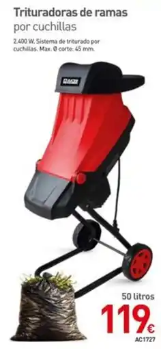 Mi Bricolaje Trituradoras de ramas oferta