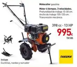 Mi Bricolaje TAKUMA Motocultor gasolina oferta