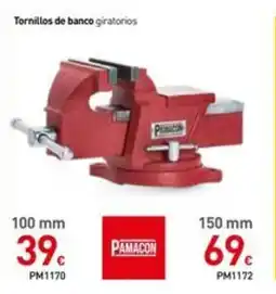 Mi Bricolaje Tornillos de banco giratorios oferta