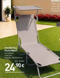 Mi Bricolaje Tumbona plegable oferta