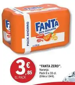 E.Leclerc Fanta - zero oferta
