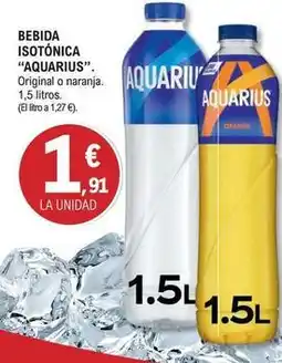 E.Leclerc Aquarius - bebida isotónica oferta