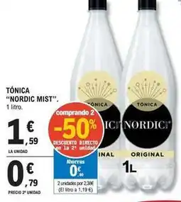 E.Leclerc Nordic mist - tonica oferta