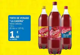E.Leclerc La casera - tinto de verano oferta