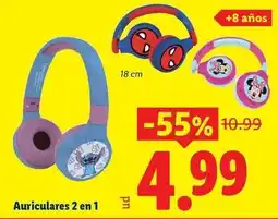 Ocine Auriculares 2 en 1 oferta