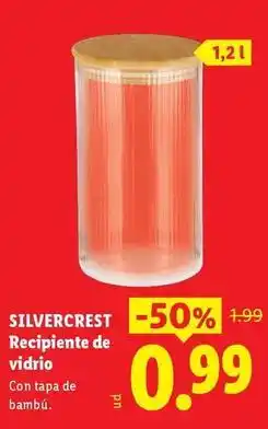 Ocine Silvercrest - recipiente de vidrio oferta