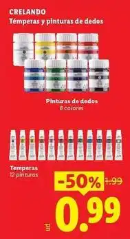 Ocine Crelando - témperas y pinturas de dedos oferta