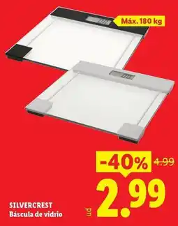 Ocine Silvercrest - bascula de vidrio oferta
