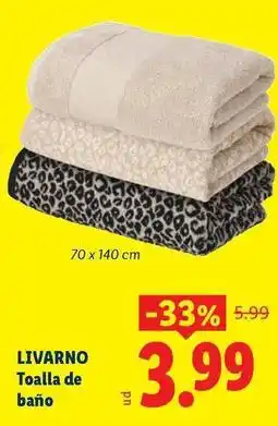 Ocine Livarno - toalla de bano oferta