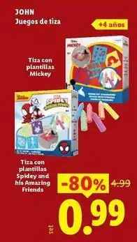 Ocine John - juegos de tiza oferta