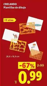 Ocine Crelando - plantillas de dibujo oferta