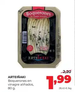 Alimerka ARTEIÑAKI Boquerones en vinagre aliñados oferta