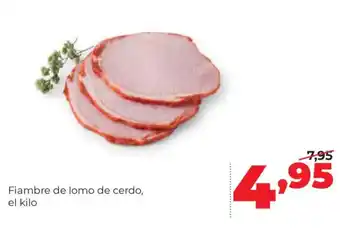 Alimerka Fiambre de lomo de cerdo oferta