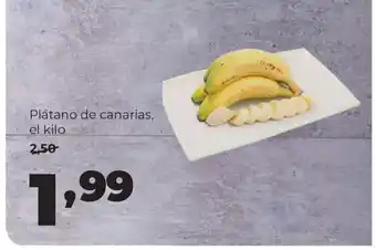 Alimerka Plátano de canarias oferta