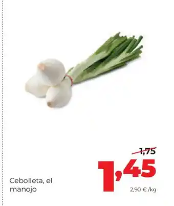 Alimerka Cebolleta, el manojo oferta