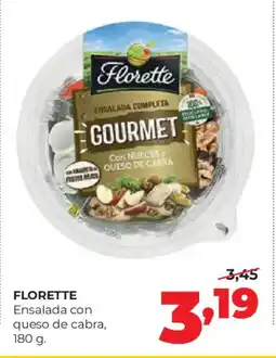 Alimerka FLORETTE Ensalada con queso de cabra oferta