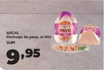Alimerka ARGAL Pechuga de pavo oferta