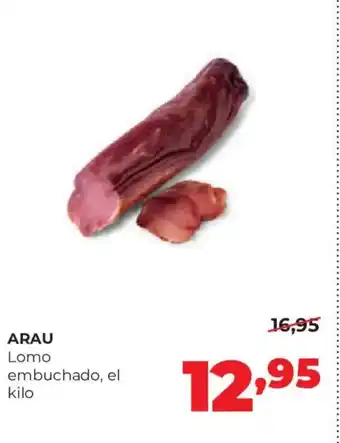 Alimerka ARAU Lomo embuchado oferta