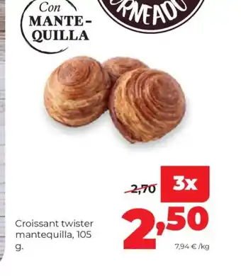 Alimerka Croissant twister mantequilla oferta