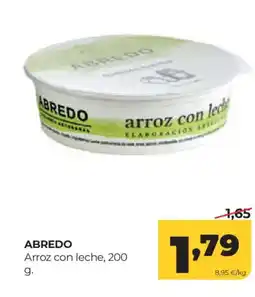 Alimerka ABREDO Arroz con leche oferta