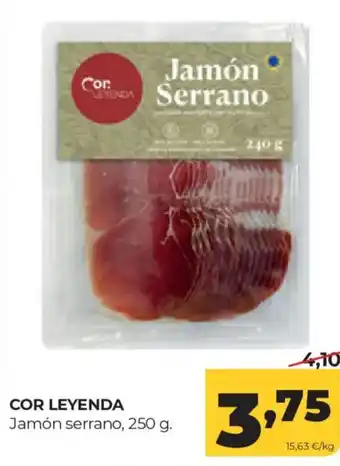 Alimerka COR LEYENDA Jamón serrano oferta