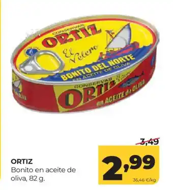 Alimerka ORTIZ Bonito en aceite de oliva oferta