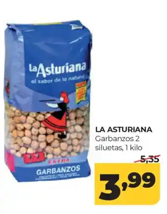 Alimerka LA ASTURIANA Garbanzos 2 siluetas oferta