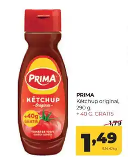 Alimerka PRIMA Kétchup original oferta