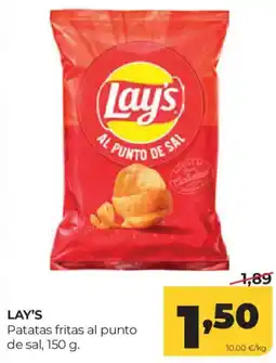 Alimerka LAY'S Patatas fritas al punto de sal oferta