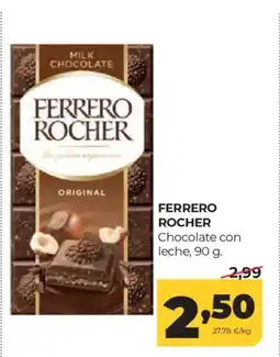 Alimerka FERRERO ROCHER Chocolate con leche oferta