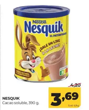 Alimerka NESQUIK Cacao soluble oferta