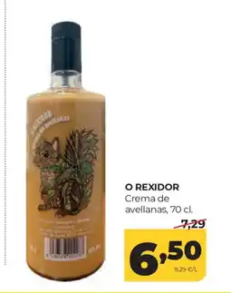 Alimerka O REXIDOR Crema de avellanas oferta