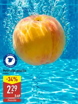 ALDI Melocotón amarillo oferta
