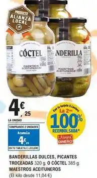 E.Leclerc It - banderillas dulces picantes troceadas oferta
