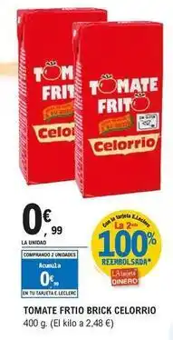 E.Leclerc Celorrio - tomate frito brick oferta