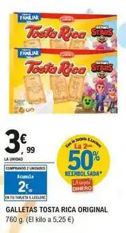E.Leclerc Tosta rica - galletas original oferta