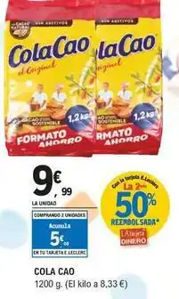 E.Leclerc Cola cao oferta