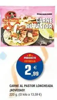 E.Leclerc Estrella - carne al pastor loncheada oferta