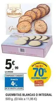 E.Leclerc Guembitas blancas o integral oferta