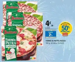 E.Leclerc Buitoni - forno di pietra pizzas oferta